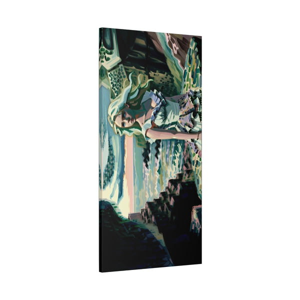 Cliff Over The Sea - Canvas Poster