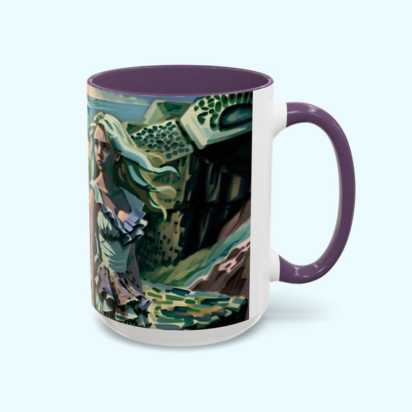Cliff Over The Sea - Coffee Mug - 15oz