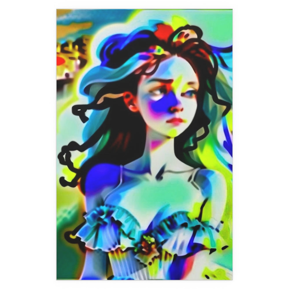 Marquise Capri - Silk Poster