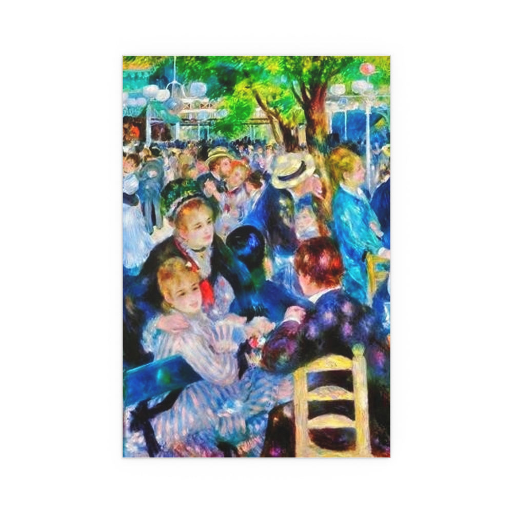 Renoir Dance Upscale - Silk Poster