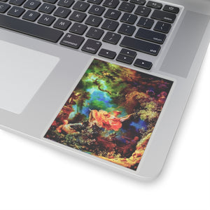 1767 Swing Upscale - Vinyl Rectangle Sticker