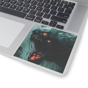 Smoky Wraith - Vinyl Square Sticker