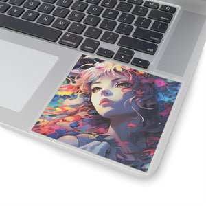 My Echoing Mind - Vinyl Square Sticker