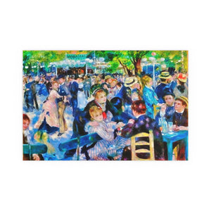 Renoir Dance Upscale - Silk Poster
