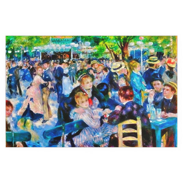 Renoir Dance Upscale - Silk Poster