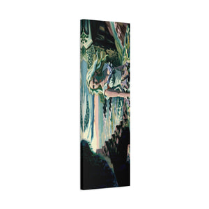 Cliff Over The Sea - Canvas Poster