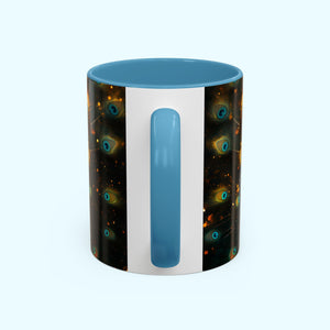 Neon Plumage - Coffee Mug - 11oz