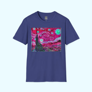 Star Night Fuchsia - Soft-Style Tee