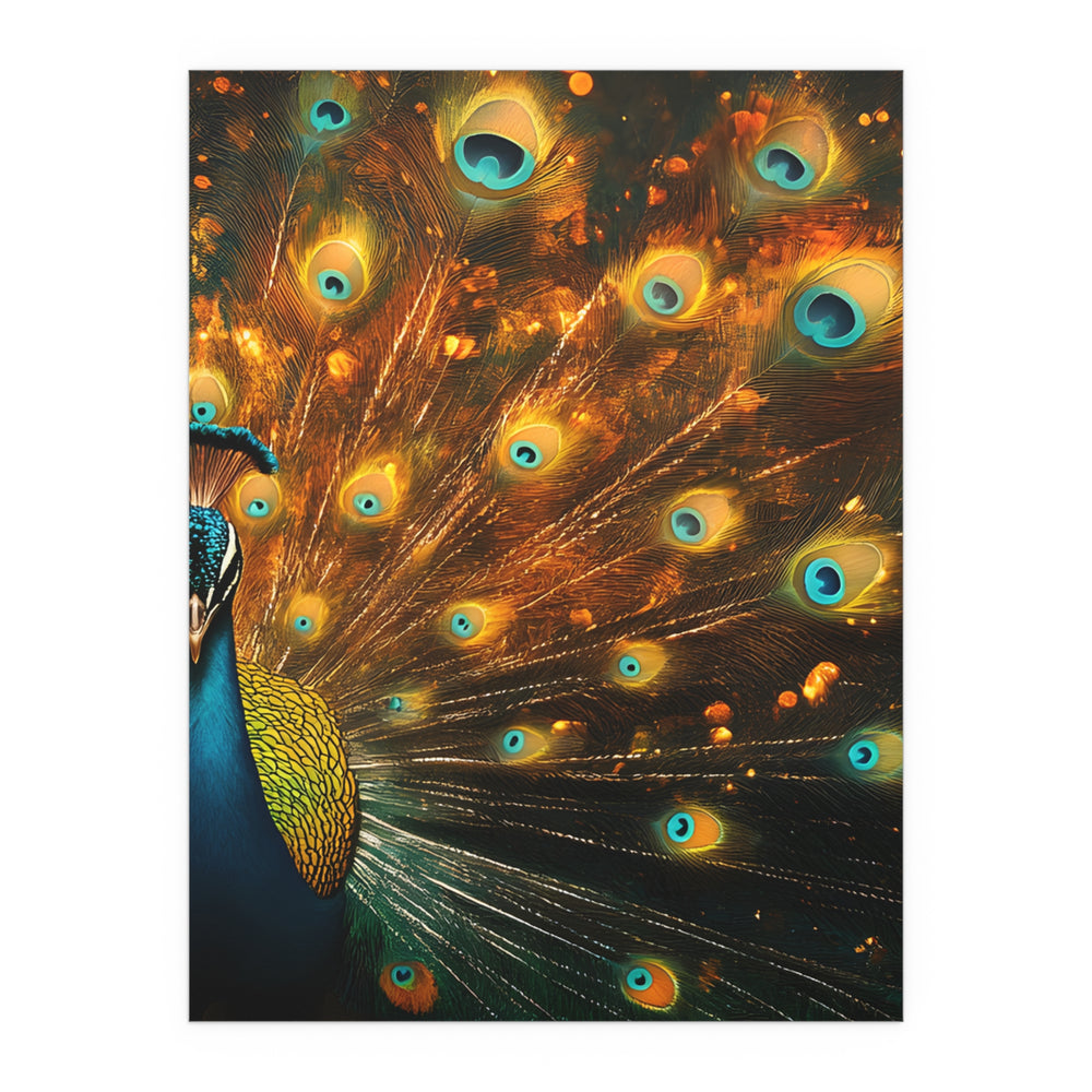 Neon Plumage - Silk Poster