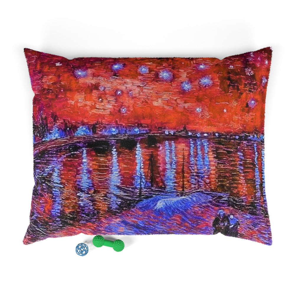 Rhone Orange - Pet Bed