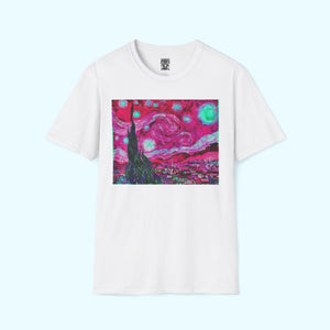 Star Night Fuchsia - Soft-Style Tee