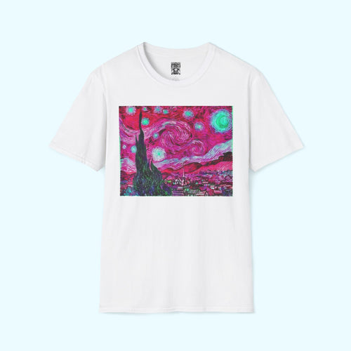 Star Night Fuchsia - Soft-Style Tee