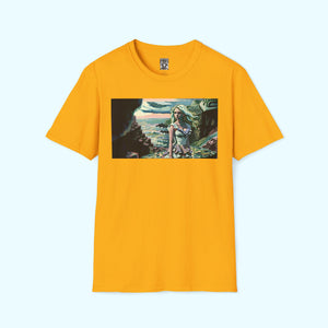 Cliff Over The Sea - Soft-Style Tee