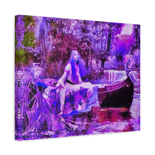Shallot - Purple - Canvas Poster