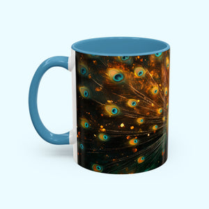 Neon Plumage - Coffee Mug - 11oz