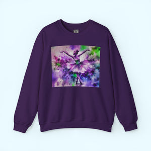 Polychrome Ballet Purple - Crewneck
