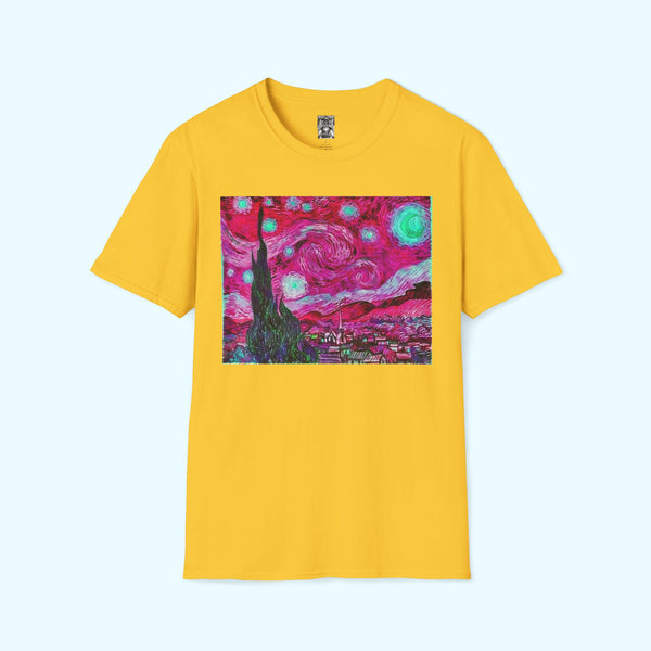 Star Night Fuchsia - Soft-Style Tee