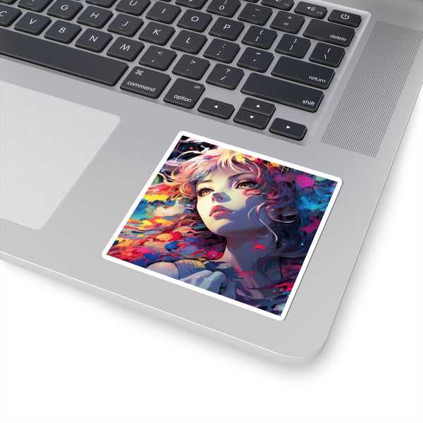 My Echoing Mind - Vinyl Square Sticker