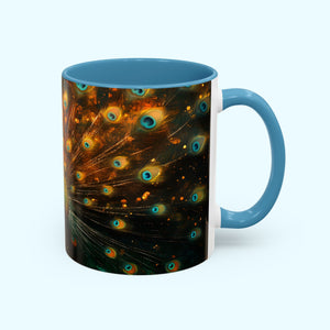 Neon Plumage - Coffee Mug - 11oz