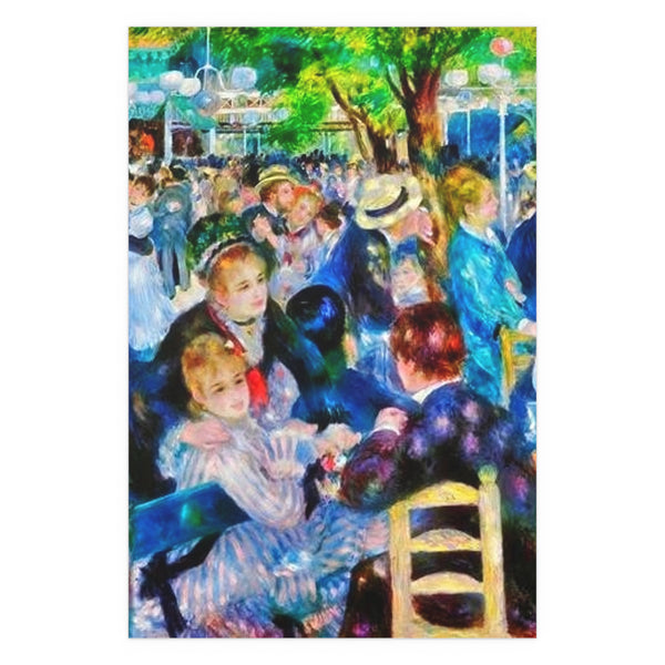 Renoir Dance Upscale - Silk Poster