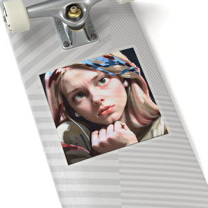 Alicia - Vinyl Square Sticker
