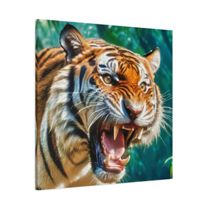Orange Bengal - Canvas Poster