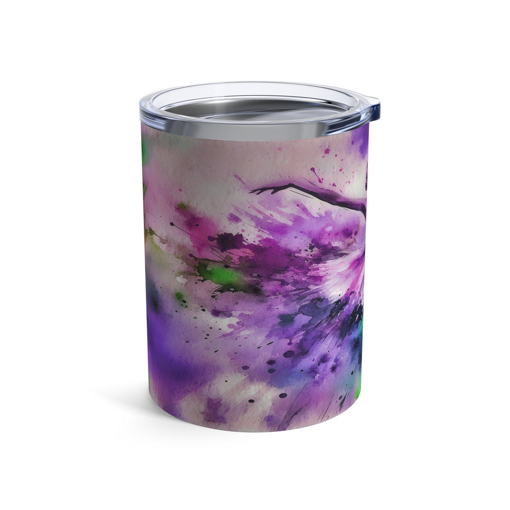 Polychrome Ballet - Purple - 10oz Tumbler