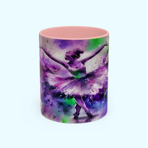 Polychrome Ballet Purple - Coffee Mug - 11oz