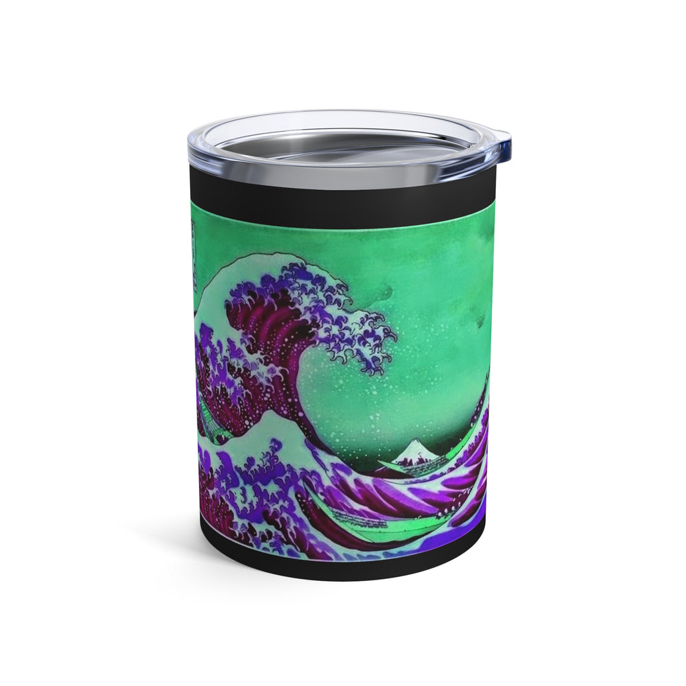 Purple Great Wave - 10oz Tumbler