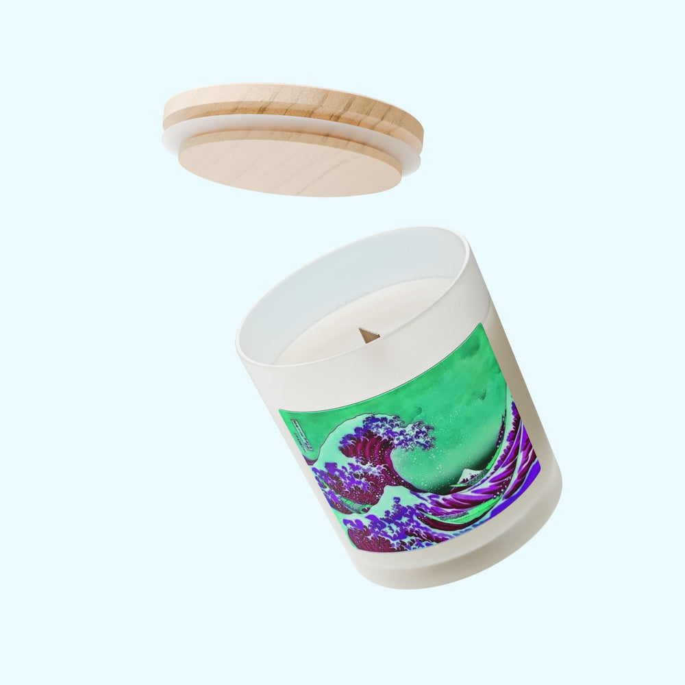 Purple Great Wave - 11oz Aromatherapy Candle