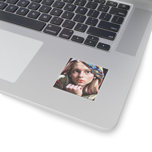 Alicia - Vinyl Square Sticker