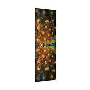 Neon Plumage - Canvas Poster