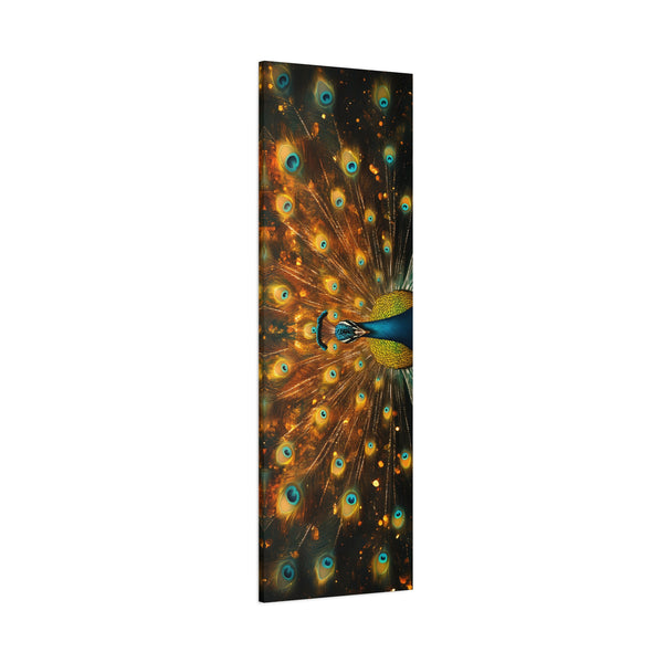 Neon Plumage - Canvas Poster