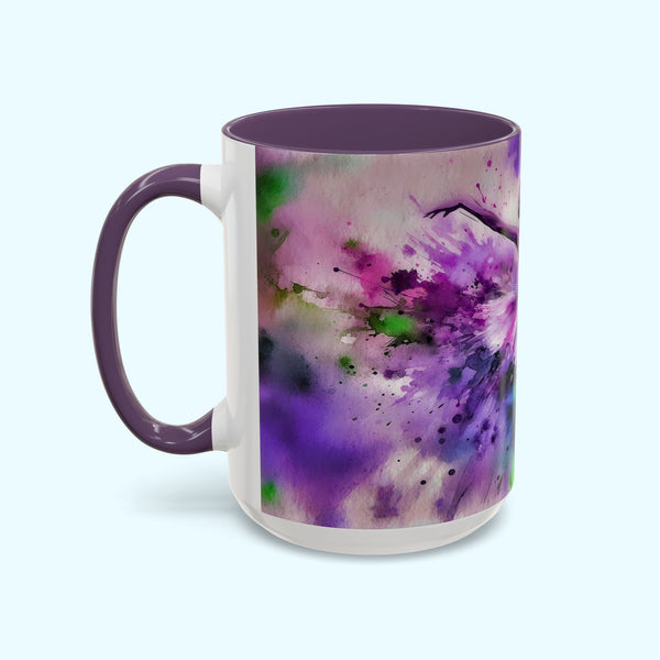 Polychrome Ballet Purple - Coffee Mug - 15oz