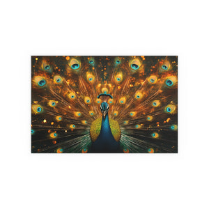 Neon Plumage - Silk Poster
