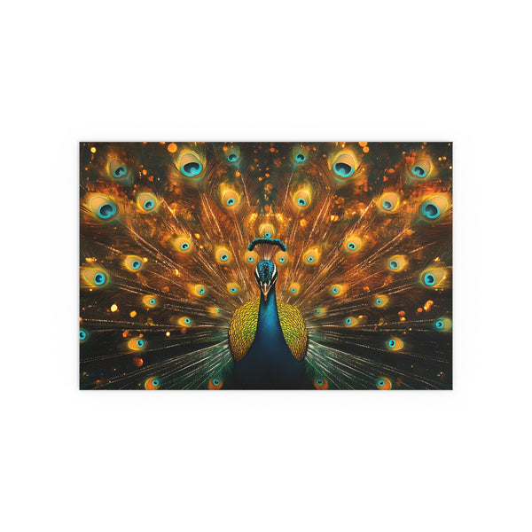 Neon Plumage - Silk Poster