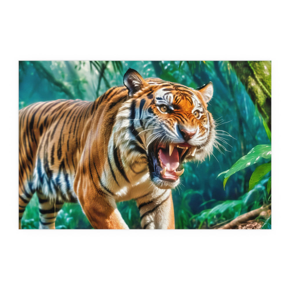 Orange Bengal - Silk Poster