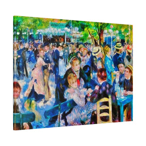 Renoir Dance Upscale - Canvas Poster