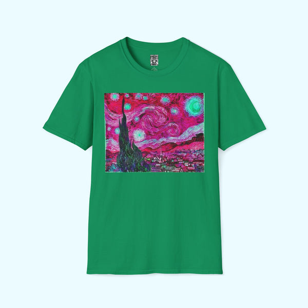 Star Night Fuchsia - Soft-Style Tee