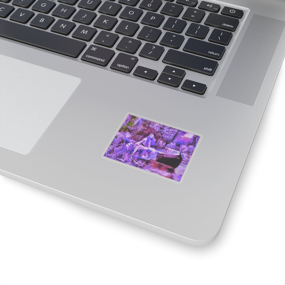 Shallot - Purple - Vinyl Rectangle Sticker