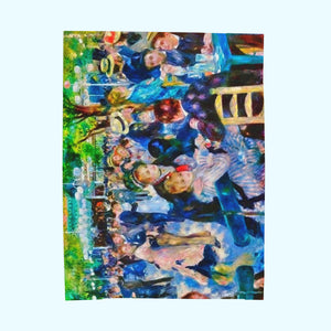 Renoir Dance Upscale - Velveteen Plush Blanket