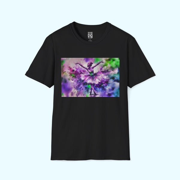 Polychrome Ballet Purple - Soft-Style Tee