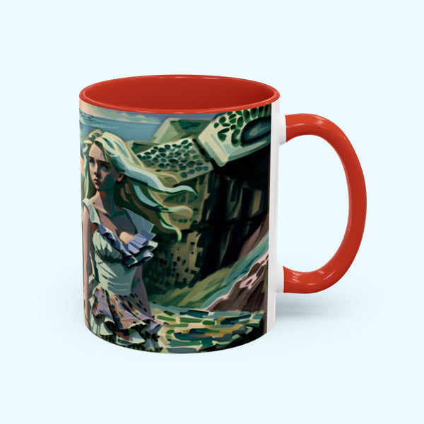Cliff Over The Sea - Coffee Mug - 11oz