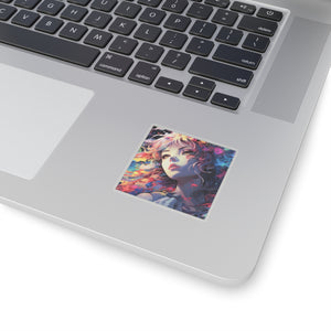 My Echoing Mind - Vinyl Square Sticker