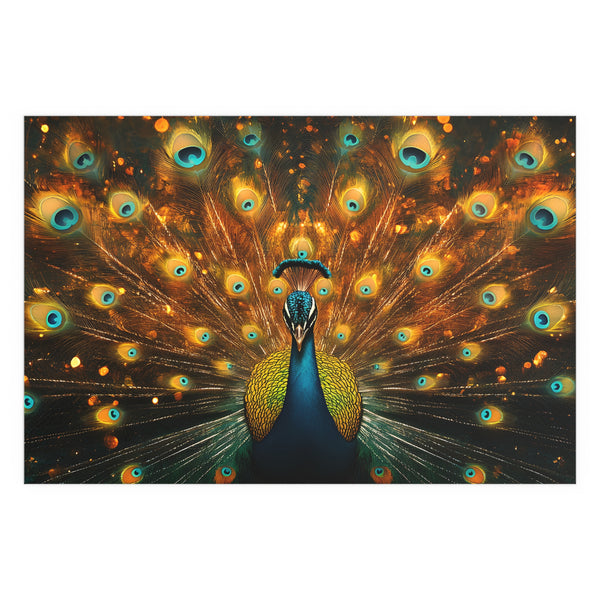 Neon Plumage - Silk Poster