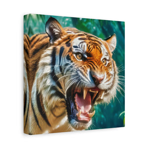 Orange Bengal - Canvas Poster