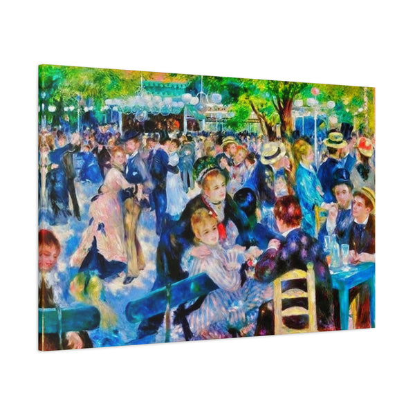 Renoir Dance Upscale - Canvas Poster