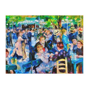 Renoir Dance Upscale - Silk Poster