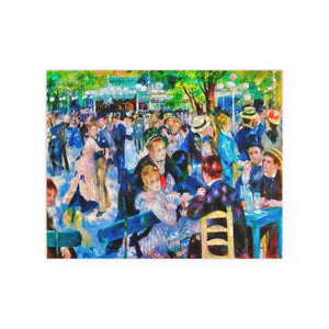 Renoir Dance Upscale - Silk Poster