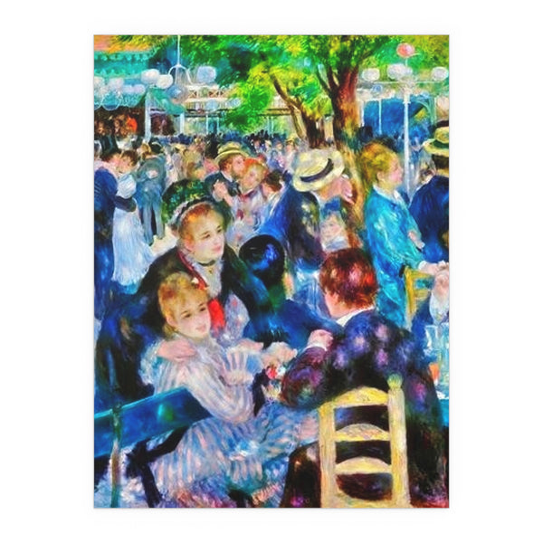 Renoir Dance Upscale - Silk Poster